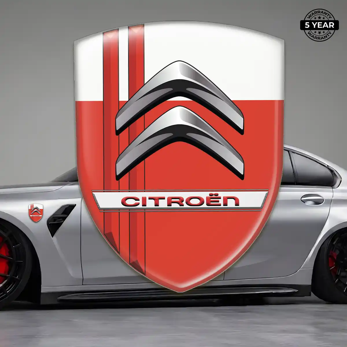 Citroen Car Emblem Decal Refined Design