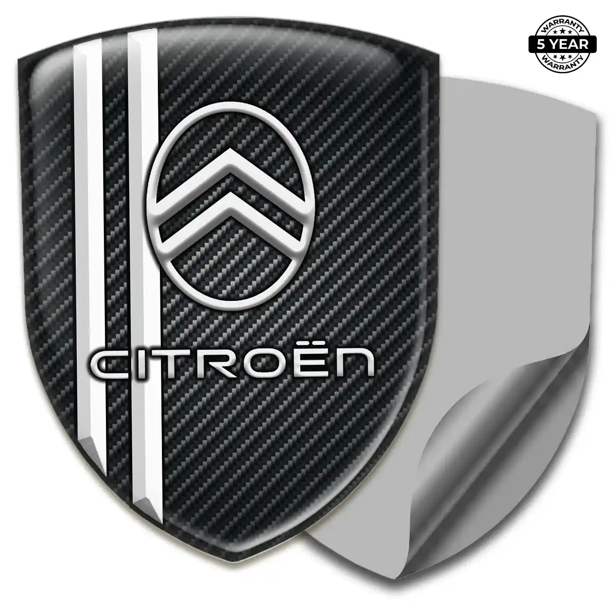 Citroen Car Emblem Decal Resin Elite