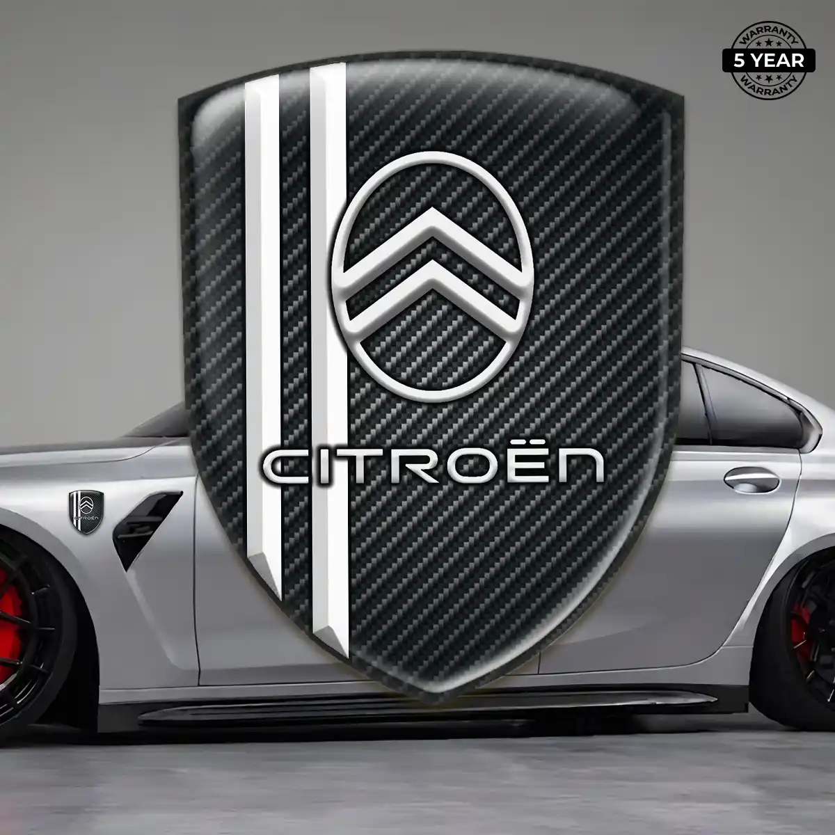 Citroen Car Emblem Decal Resin Elite