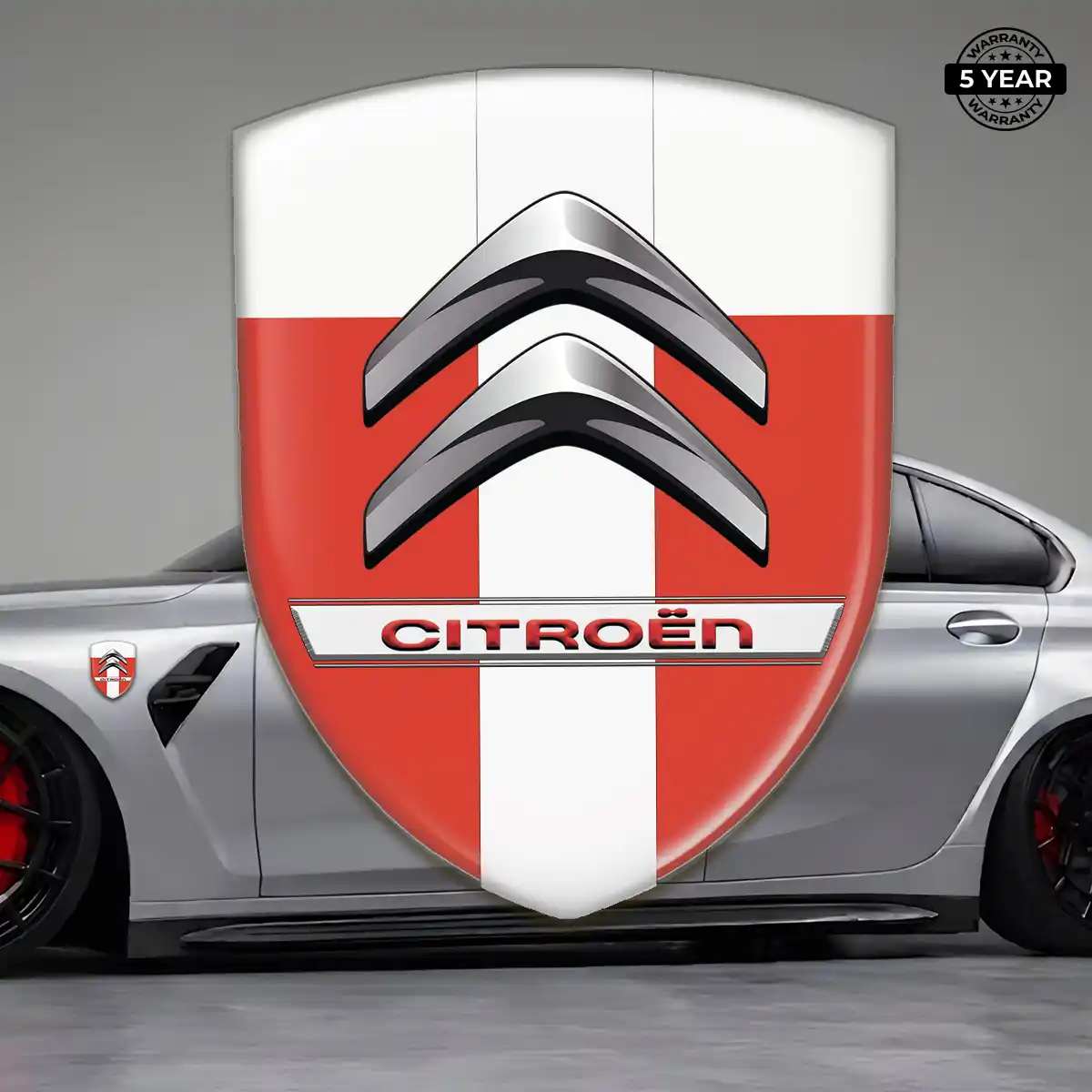 Citroen Car Emblem Decal Resin Luxe