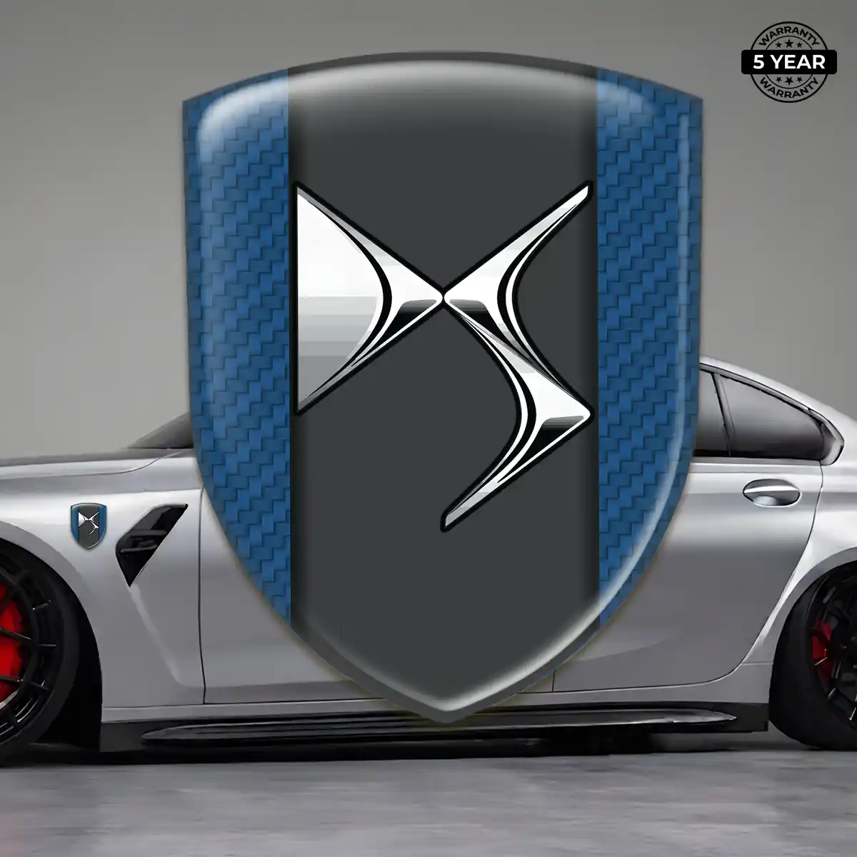 Citroen Car Emblem Decal Sleek Style