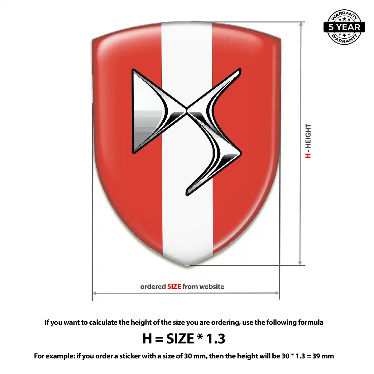 Citroen Car Emblem Overlay Deluxe Edition