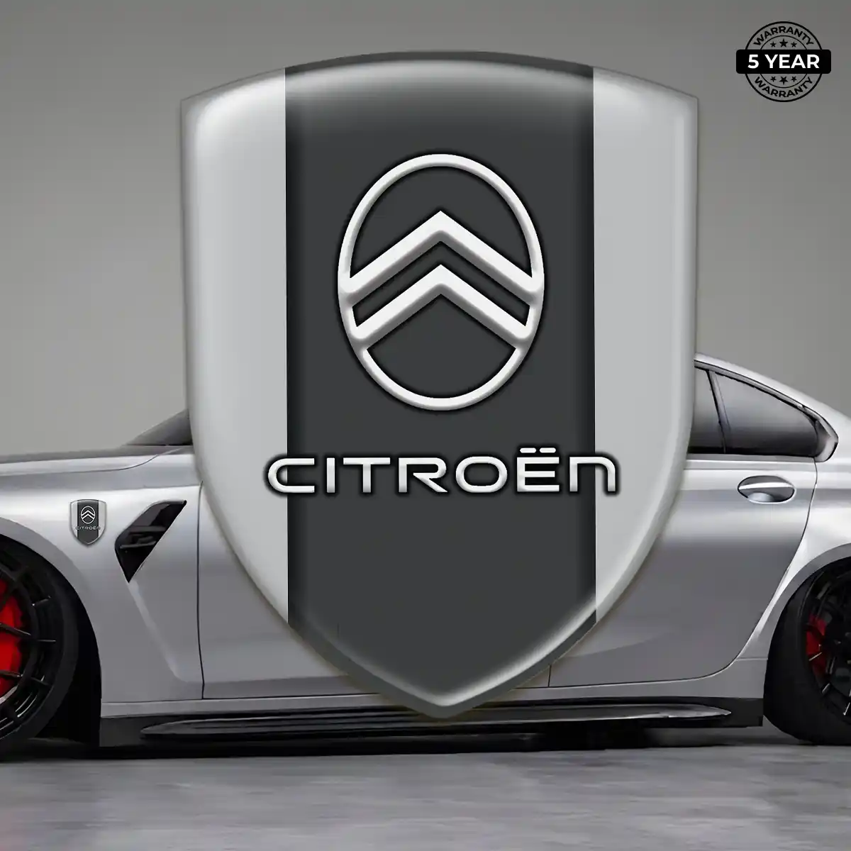 Citroen Car Emblem Overlay Elite Edition