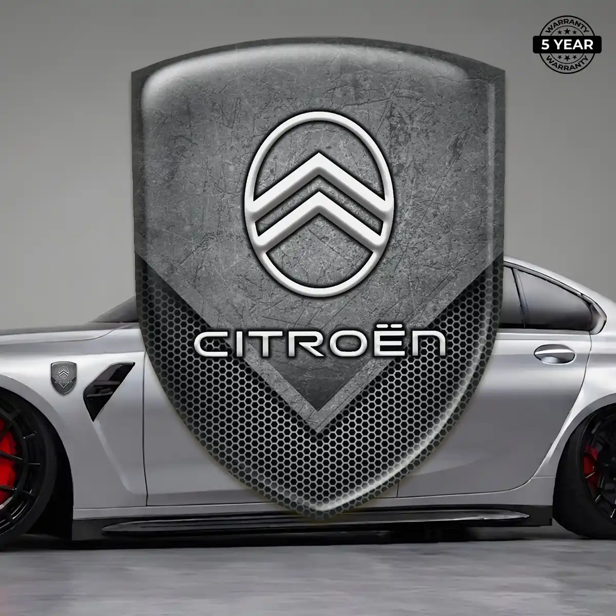 Citroen Car Emblem Overlay Exclusive Series