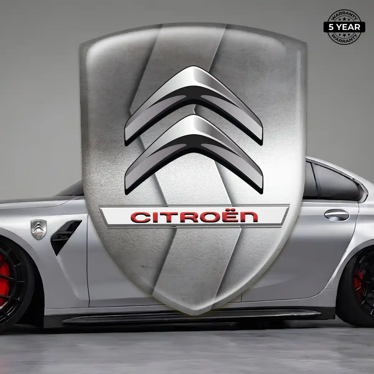 Citroen Car Emblem Overlay Exterior Luxe