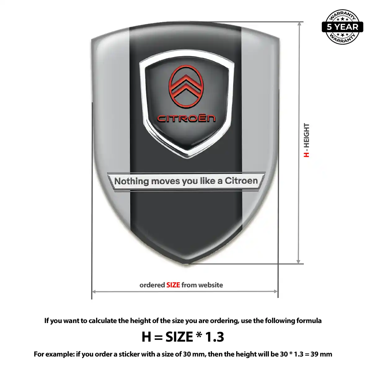 Citroen Car Emblem Overlay Interior Elegance