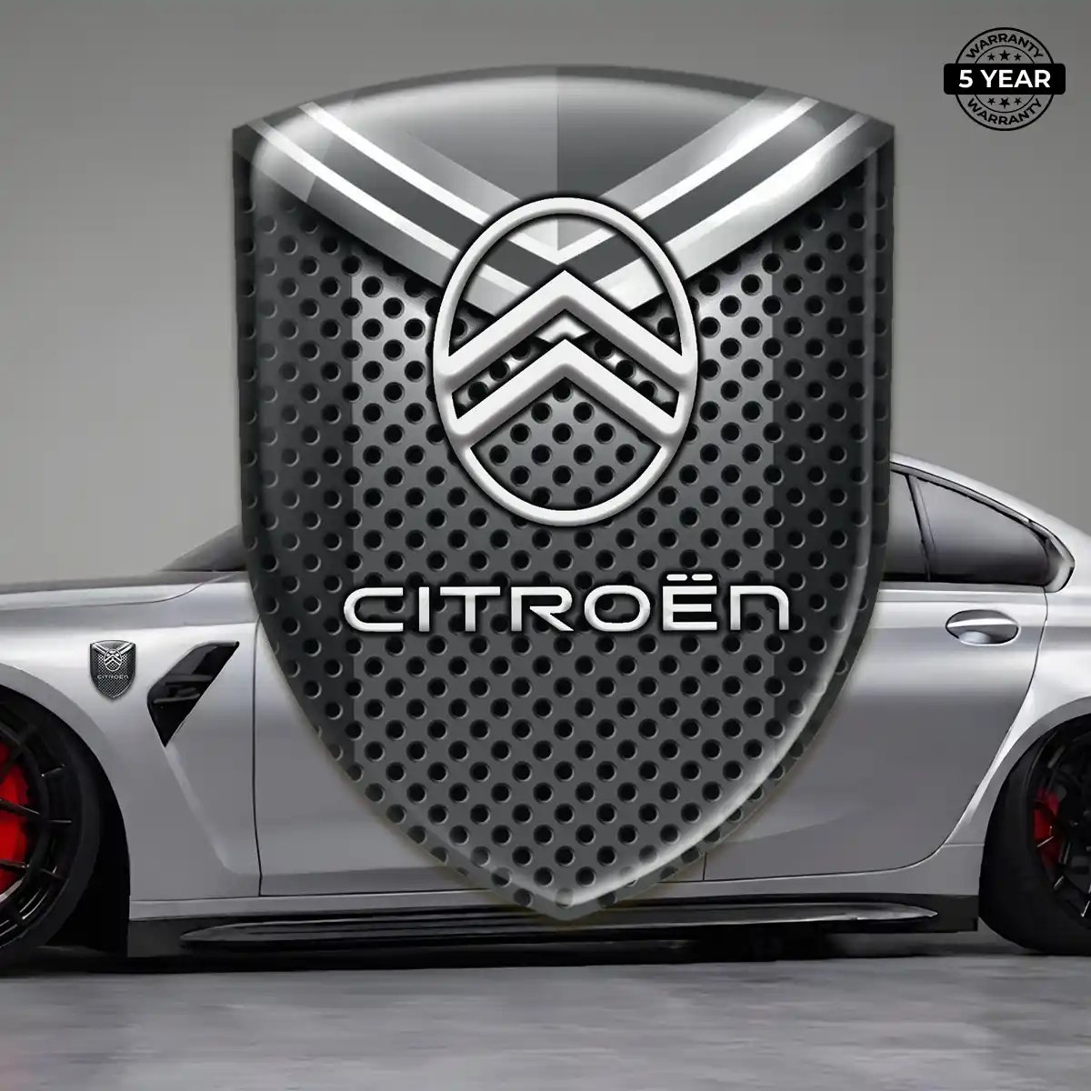 Citroen Car Emblem Overlay Interior Luxe