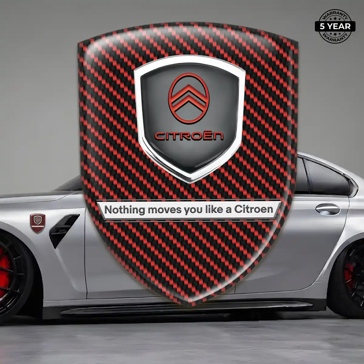 Citroen Car Emblem Overlay Noble Edition