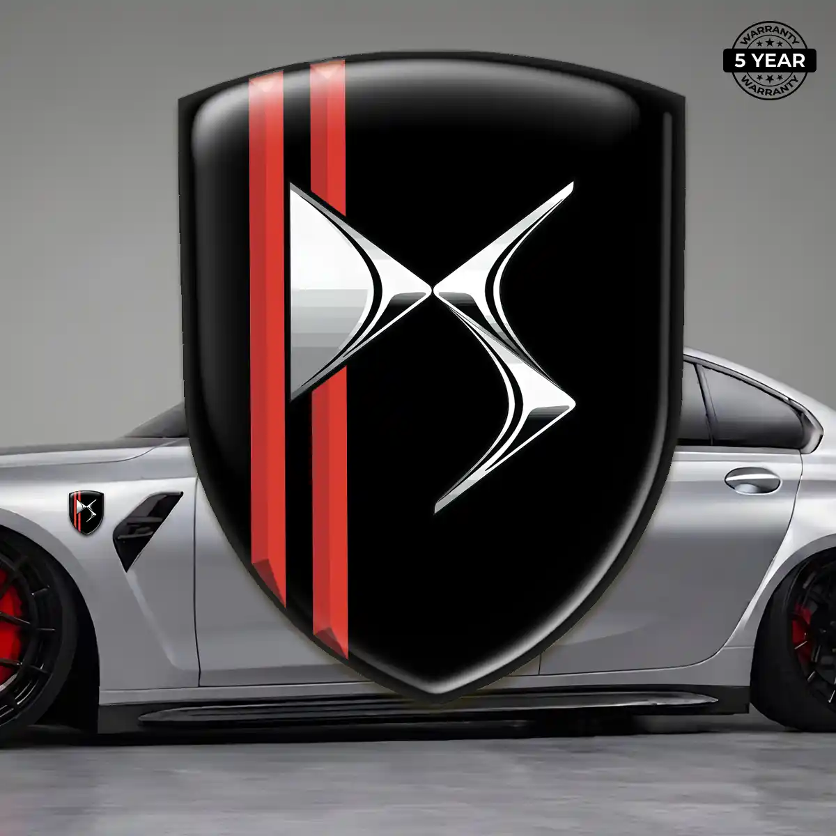 Citroen Car Emblem Overlay Outer Style