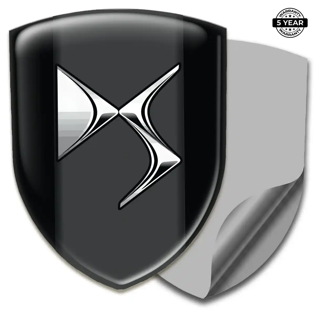 Citroen Car Emblem Overlay Premium Dome