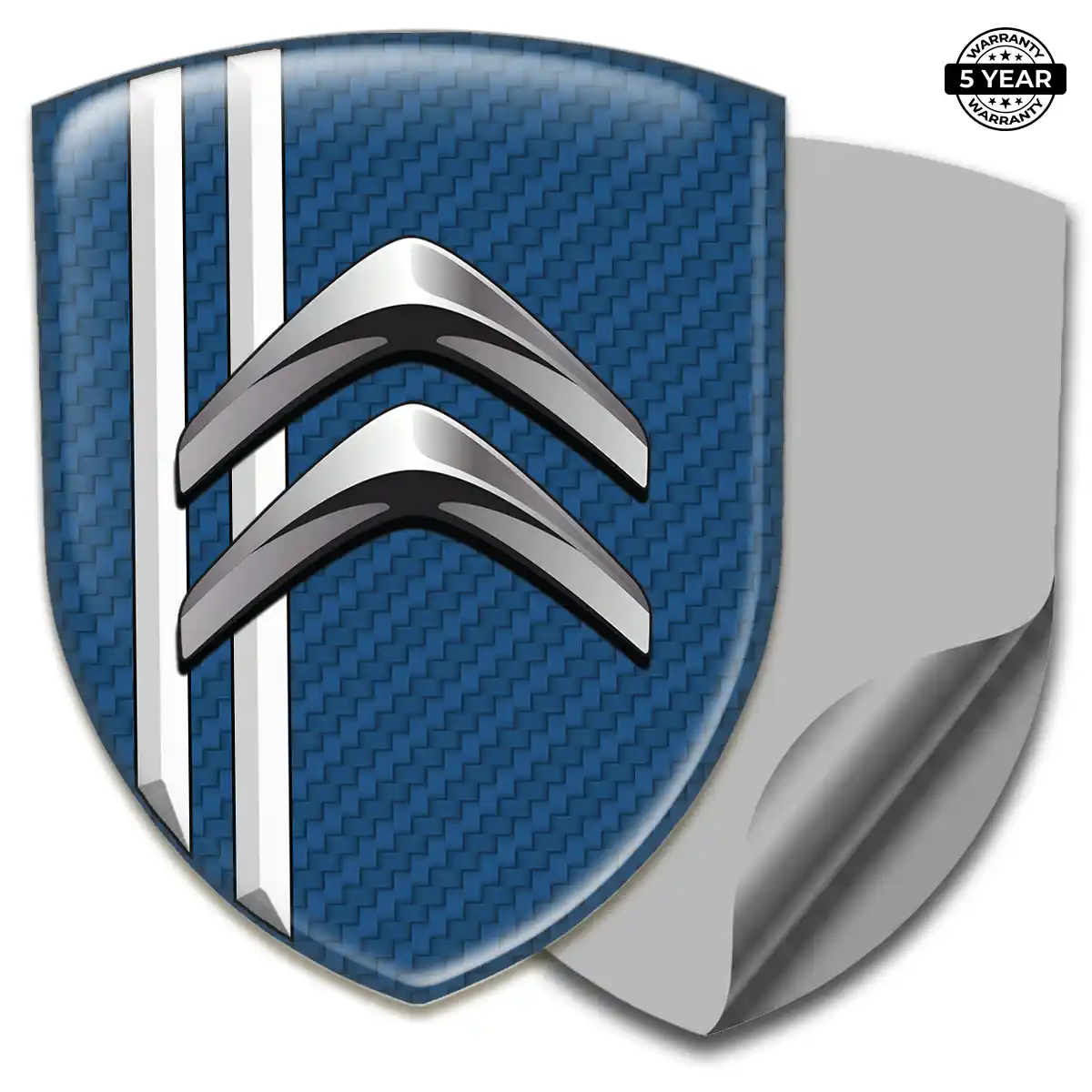 Citroen Car Emblem Overlay Prestige Line