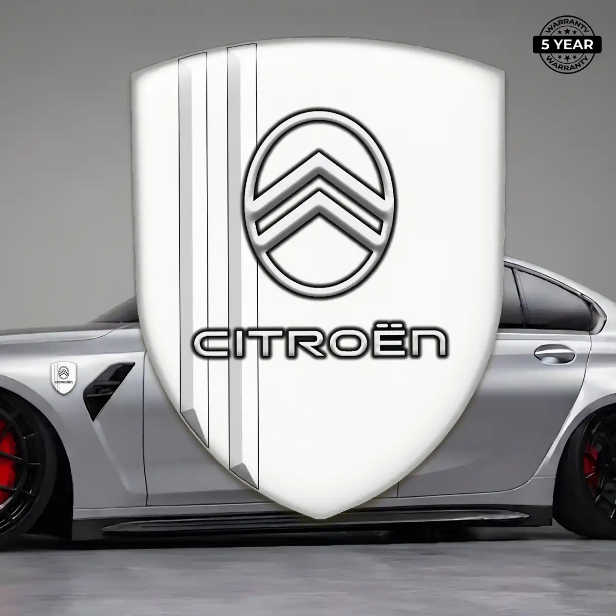 Citroen Car Emblem Overlay Resin Elite