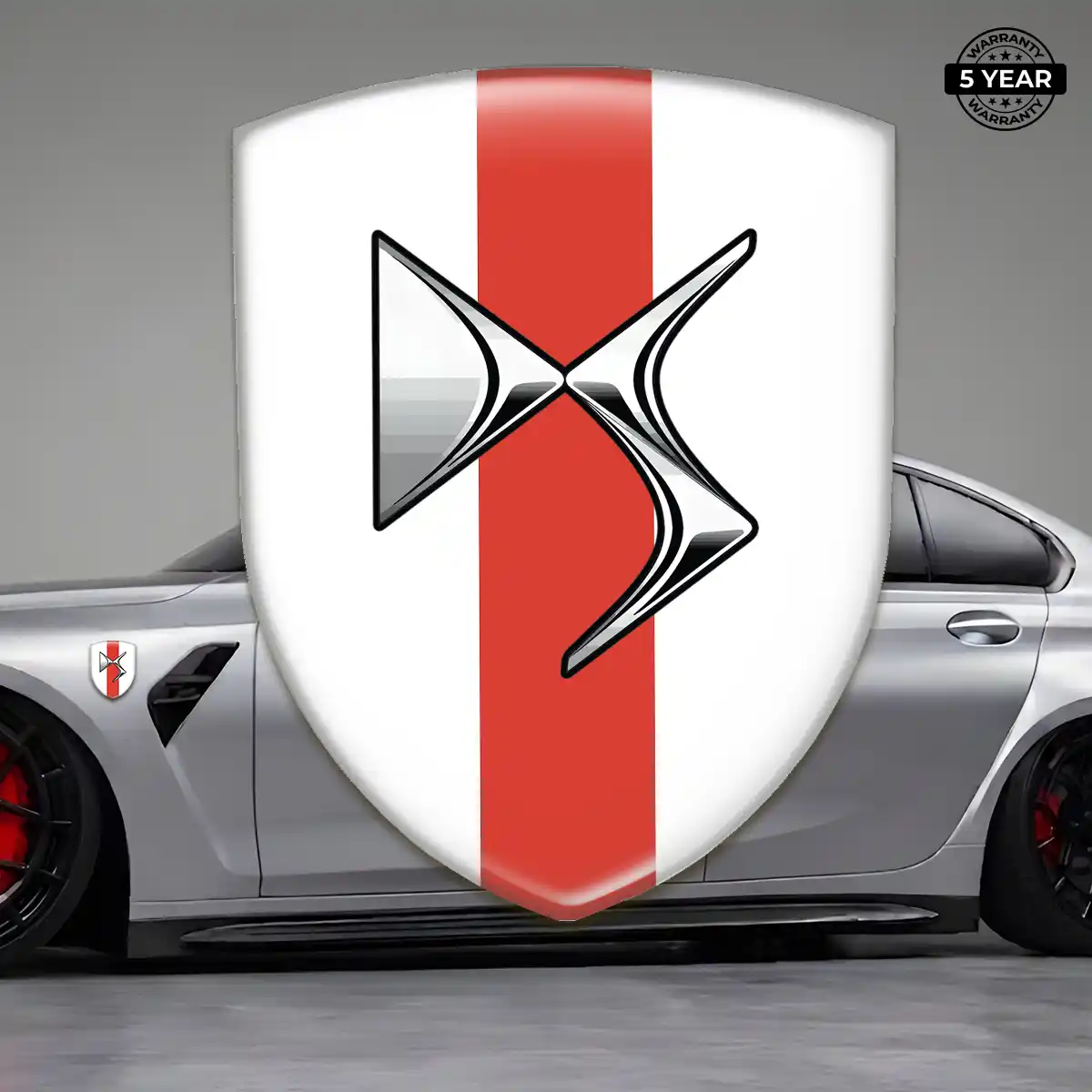 Citroen Car Emblem Overlay Sleek Style