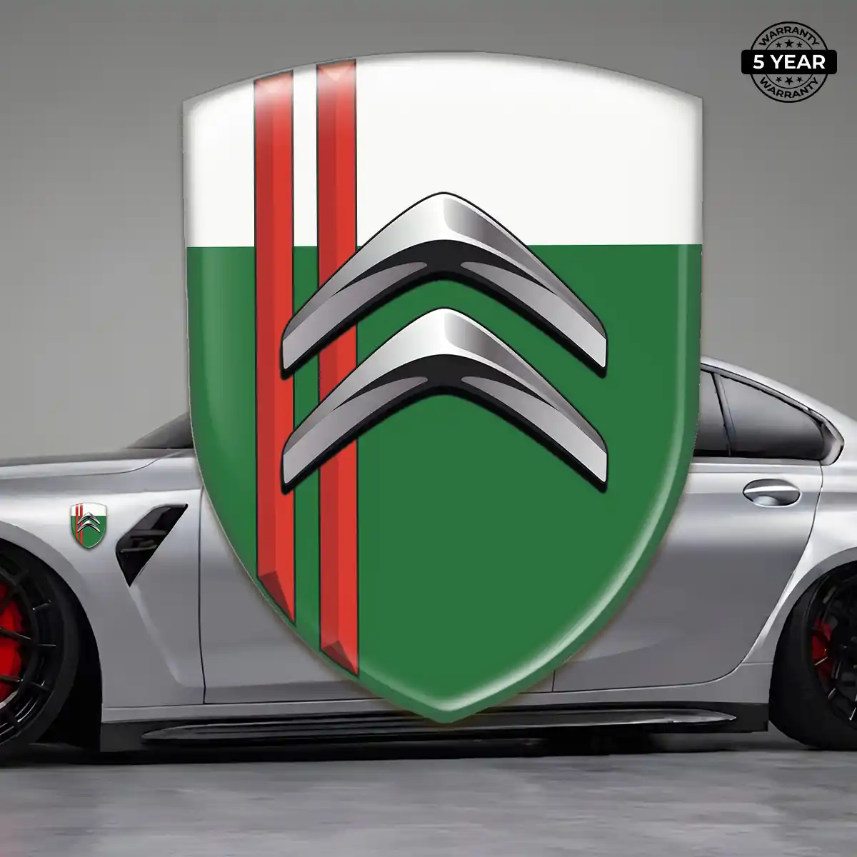Citroen Car Emblem Sticker Deluxe Edition