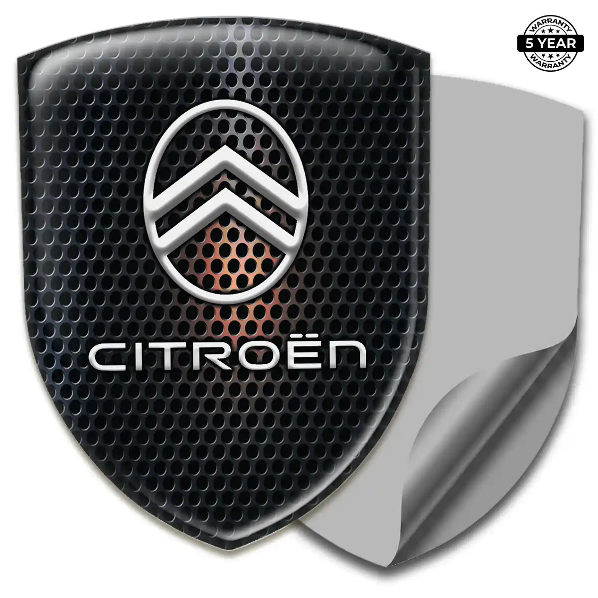 Citroen Car Emblem Sticker Elite Edition