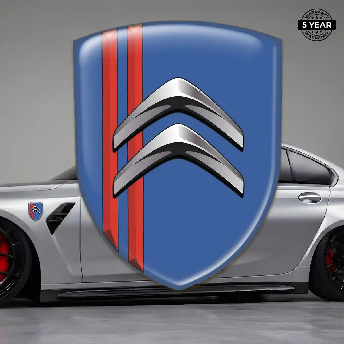 Citroen Car Emblem Sticker Exclusive Series