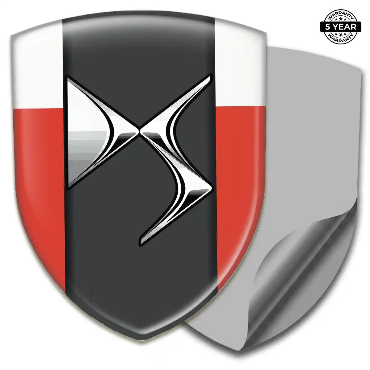 Citroen Car Emblem Sticker Opulent Line