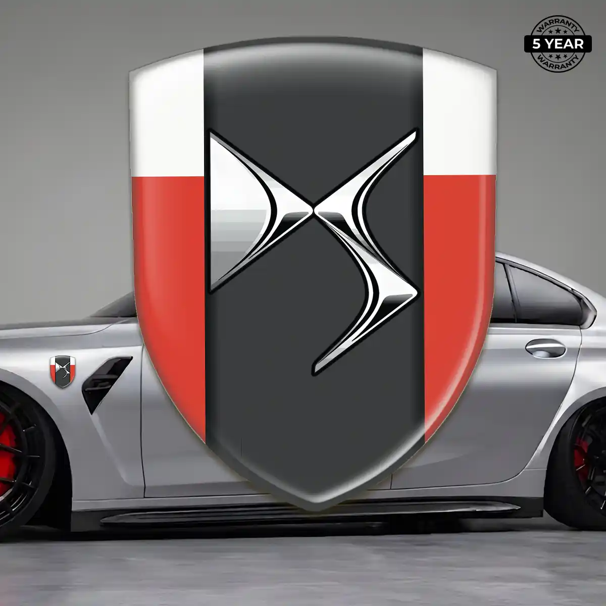 Citroen Car Emblem Sticker Opulent Line