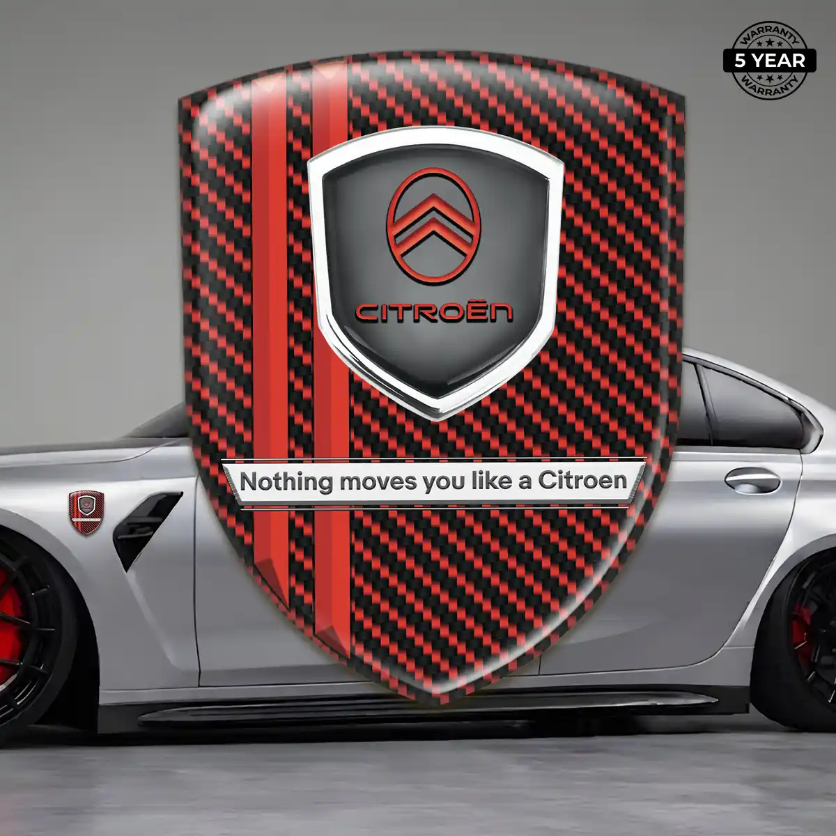Citroen Car Logo Decal Exclusive Series