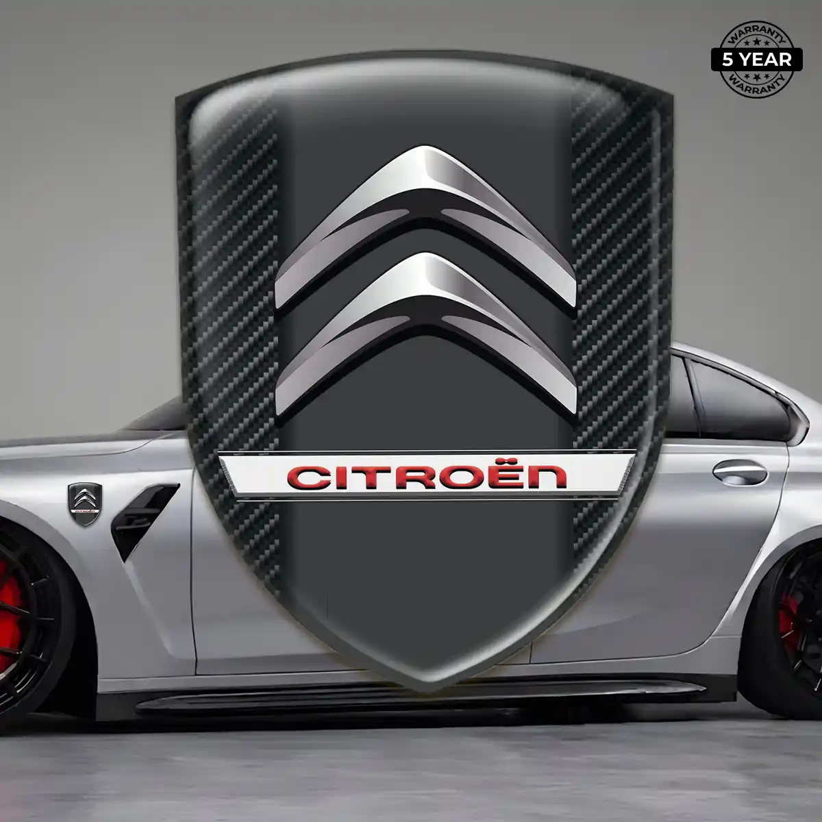 Citroen Car Logo Decal Interior Elegance