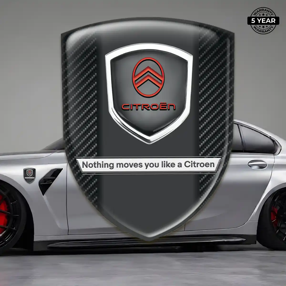 Citroen Car Logo Decal Outer Style