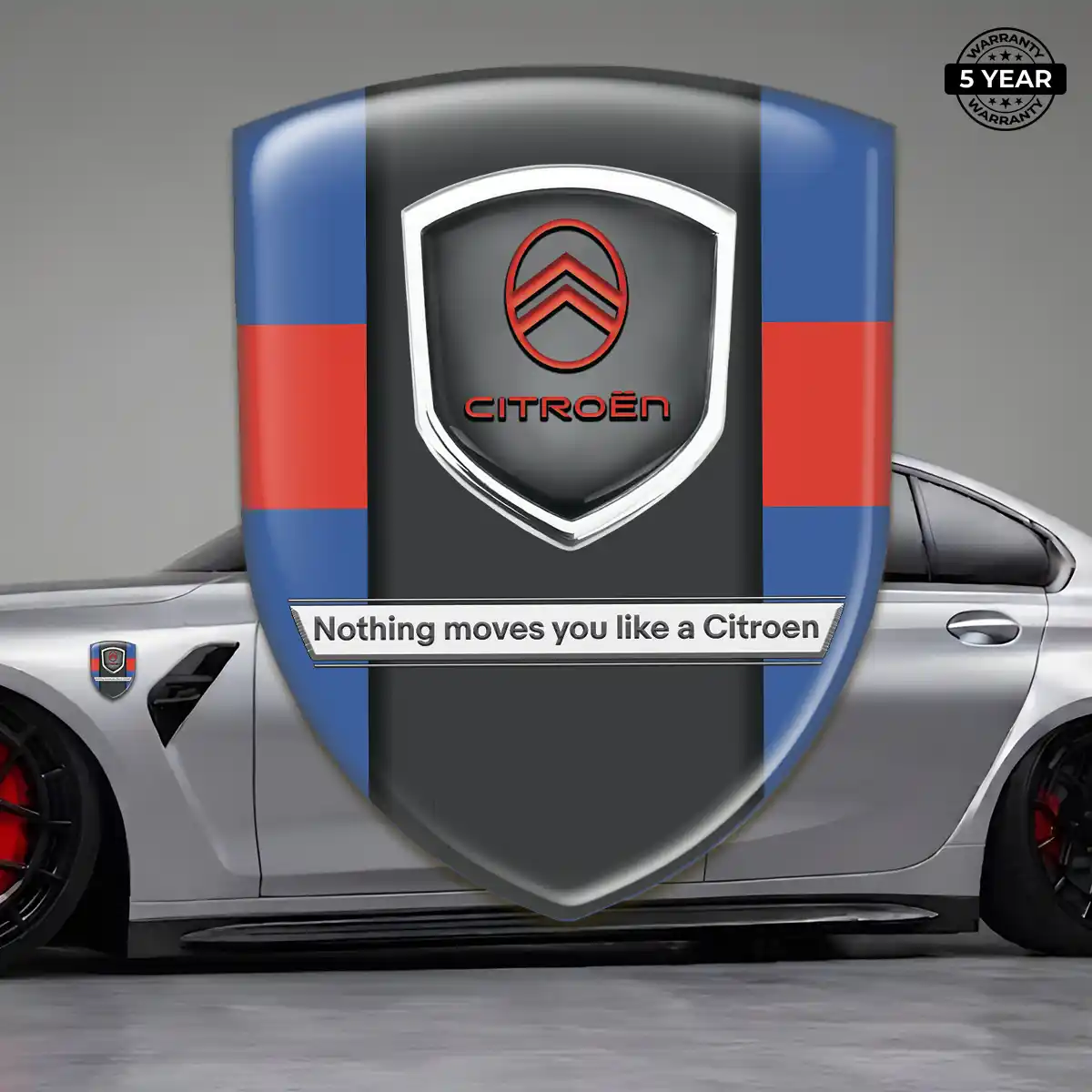 Citroen Car Logo Decal Refined Design
