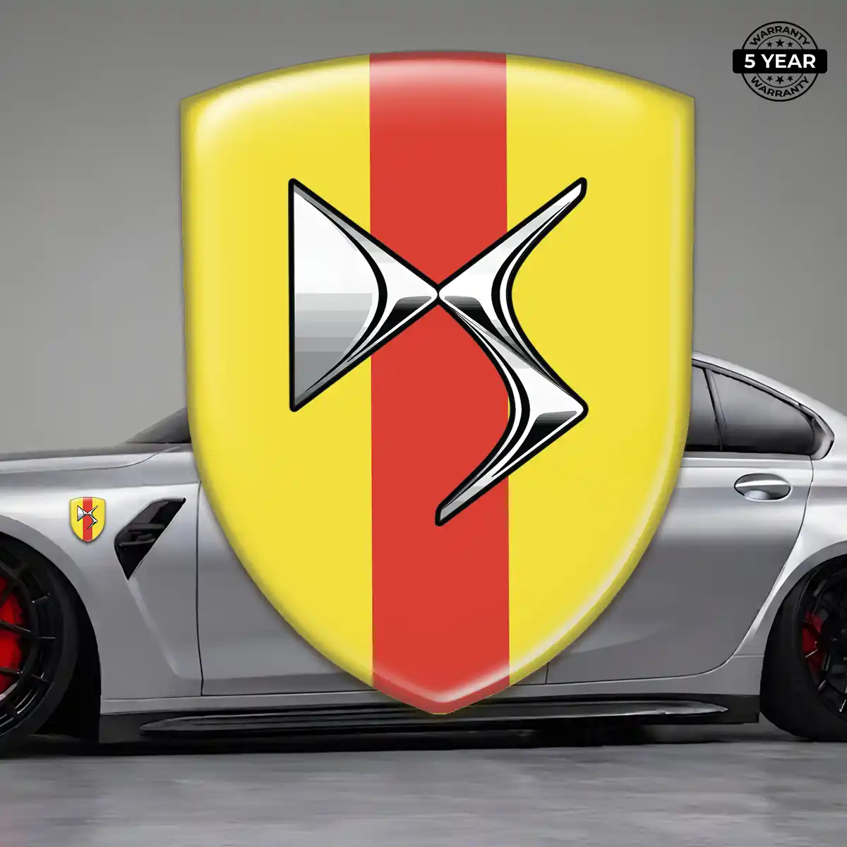 Citroen Car Logo Decal Resin Luxe