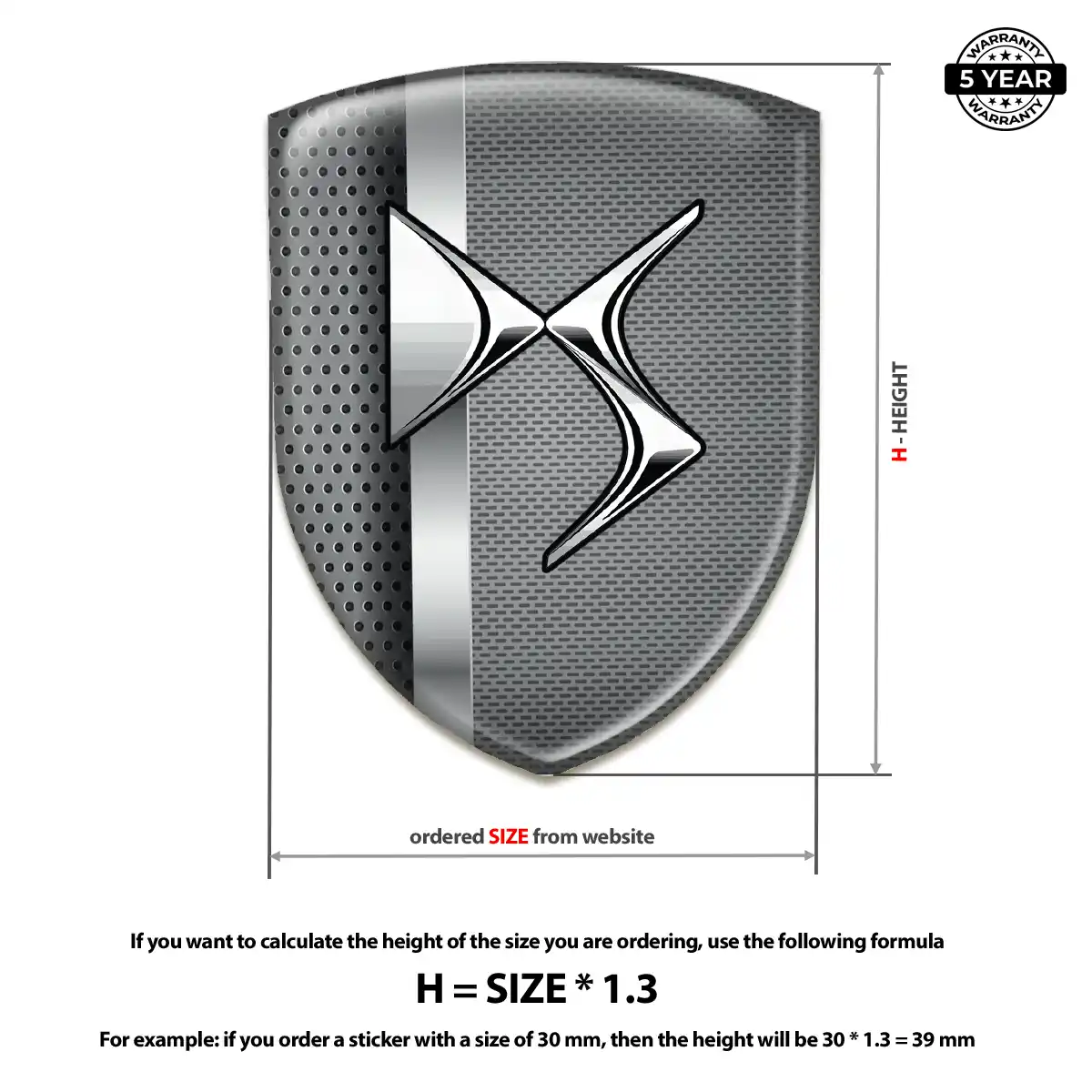 Citroen Crest Emblem Deluxe Edition