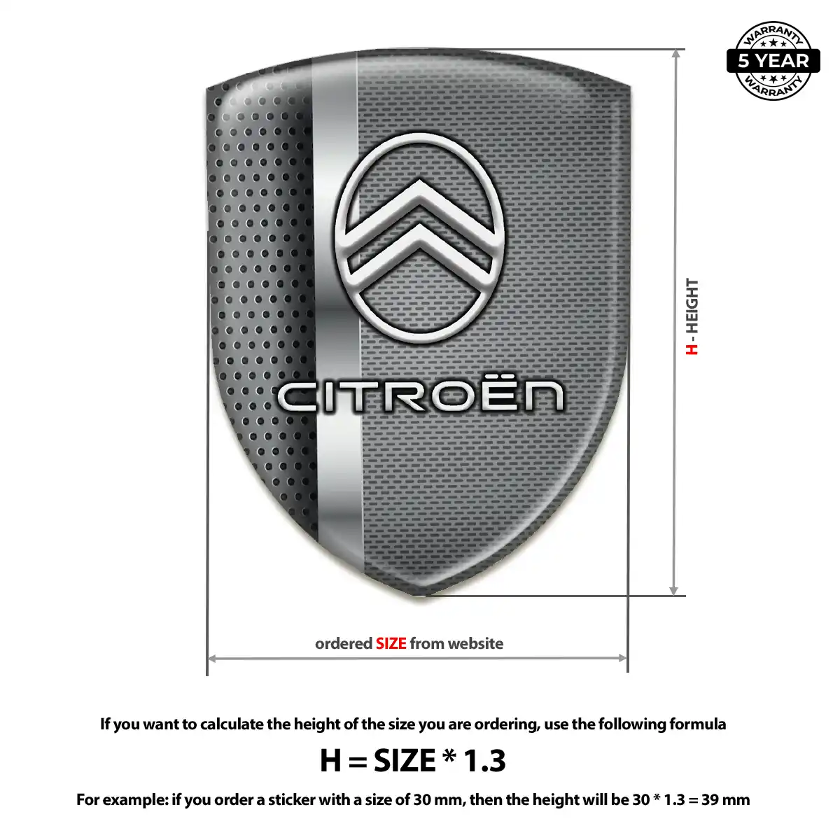 Citroen Crest Emblem Interior Luxe