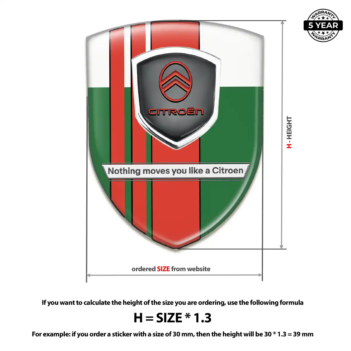 Citroen Crest Emblem Noble Edition