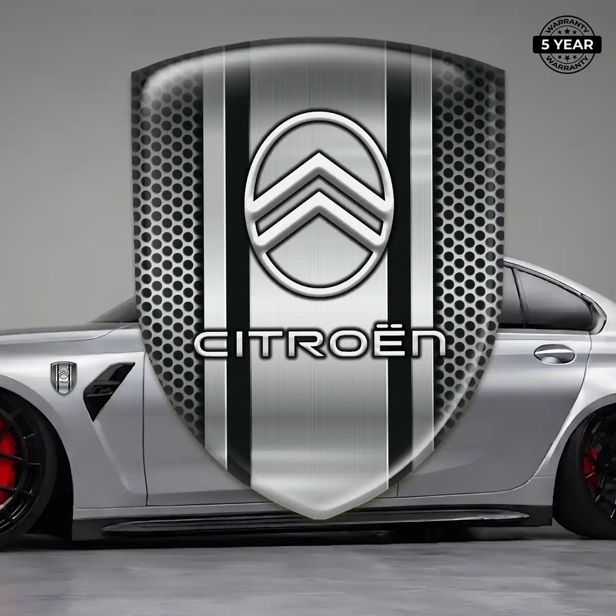 Citroen Crest Emblem Premium Dome