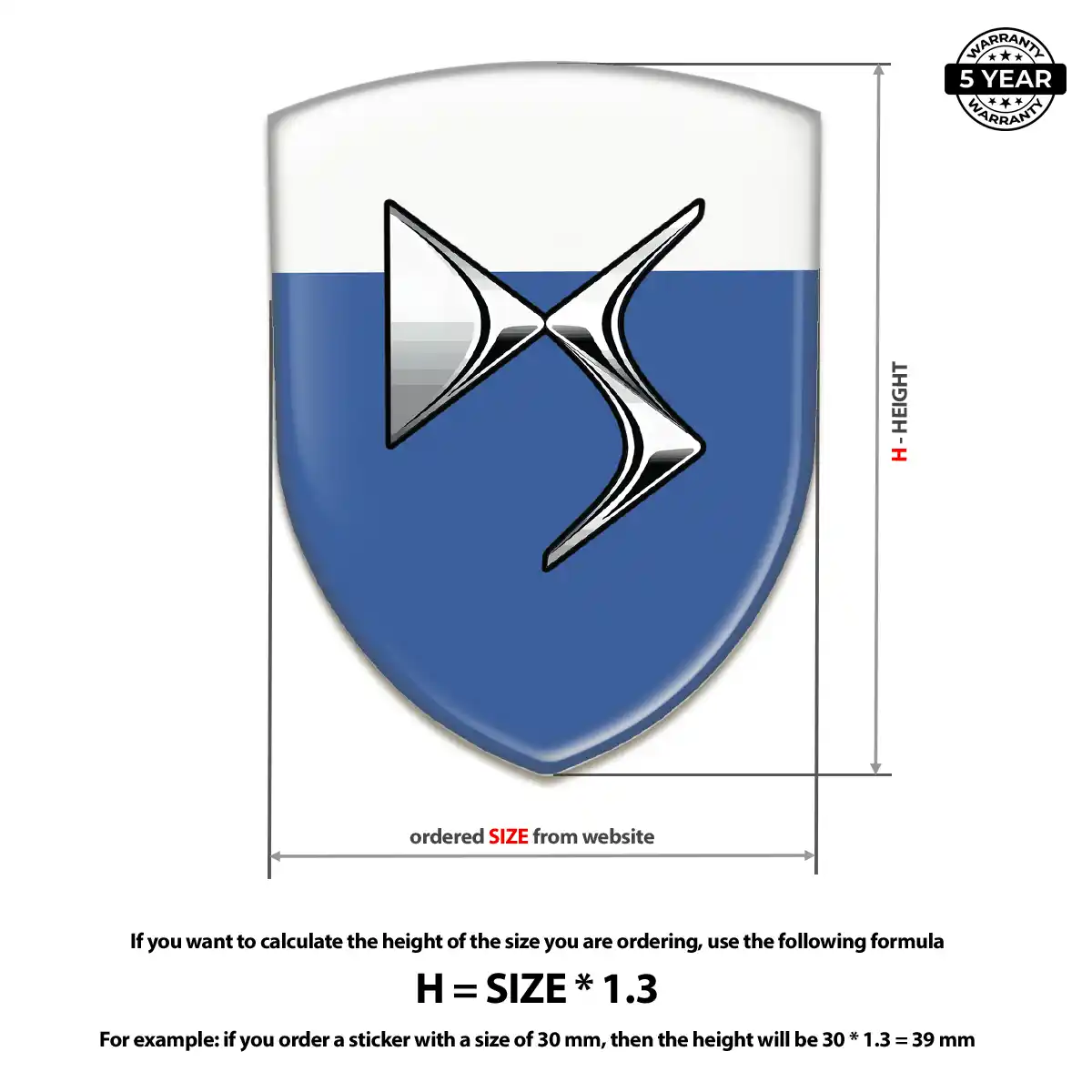 Citroen Crest Emblem Prestige Line
