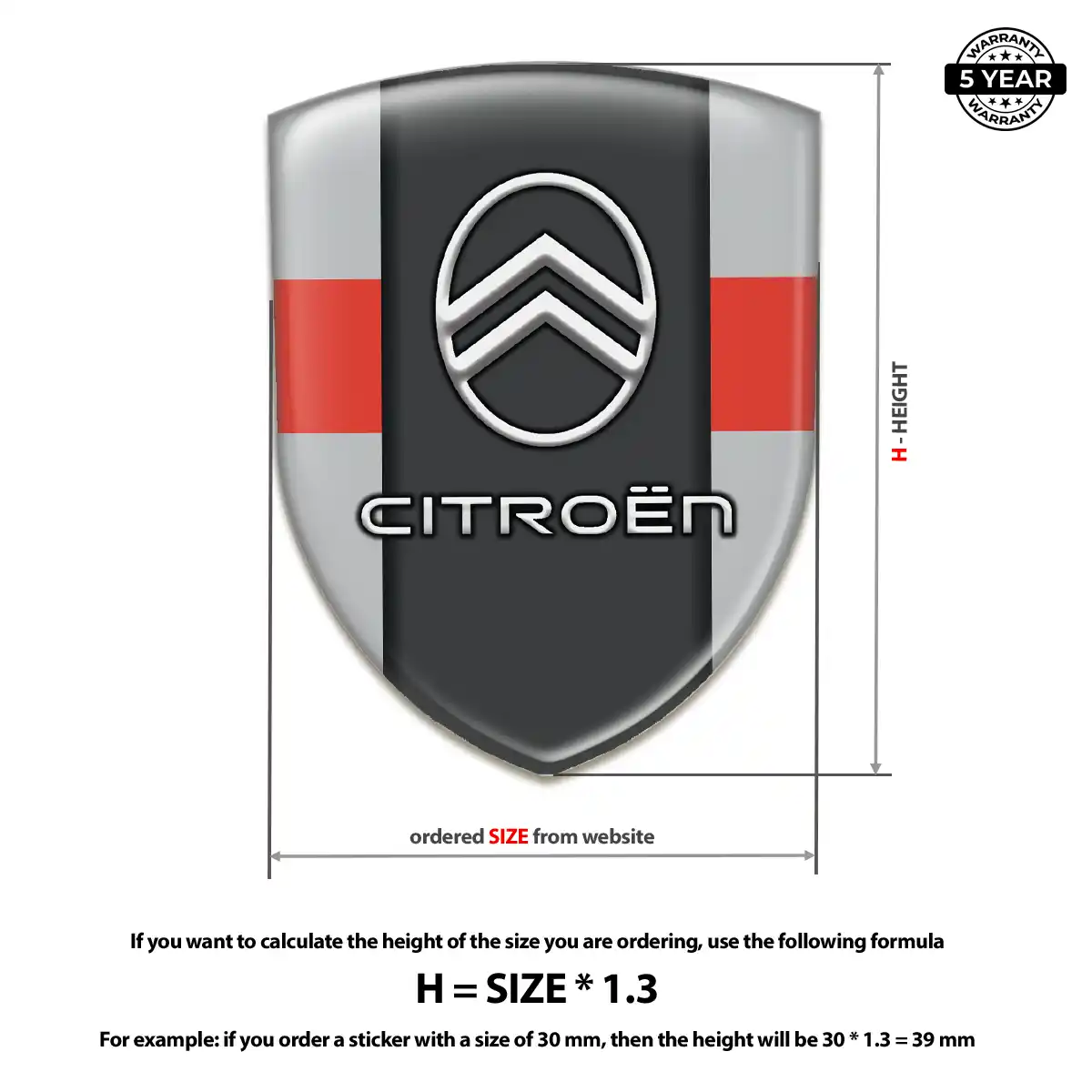 Citroen Crest Emblem Sleek Style