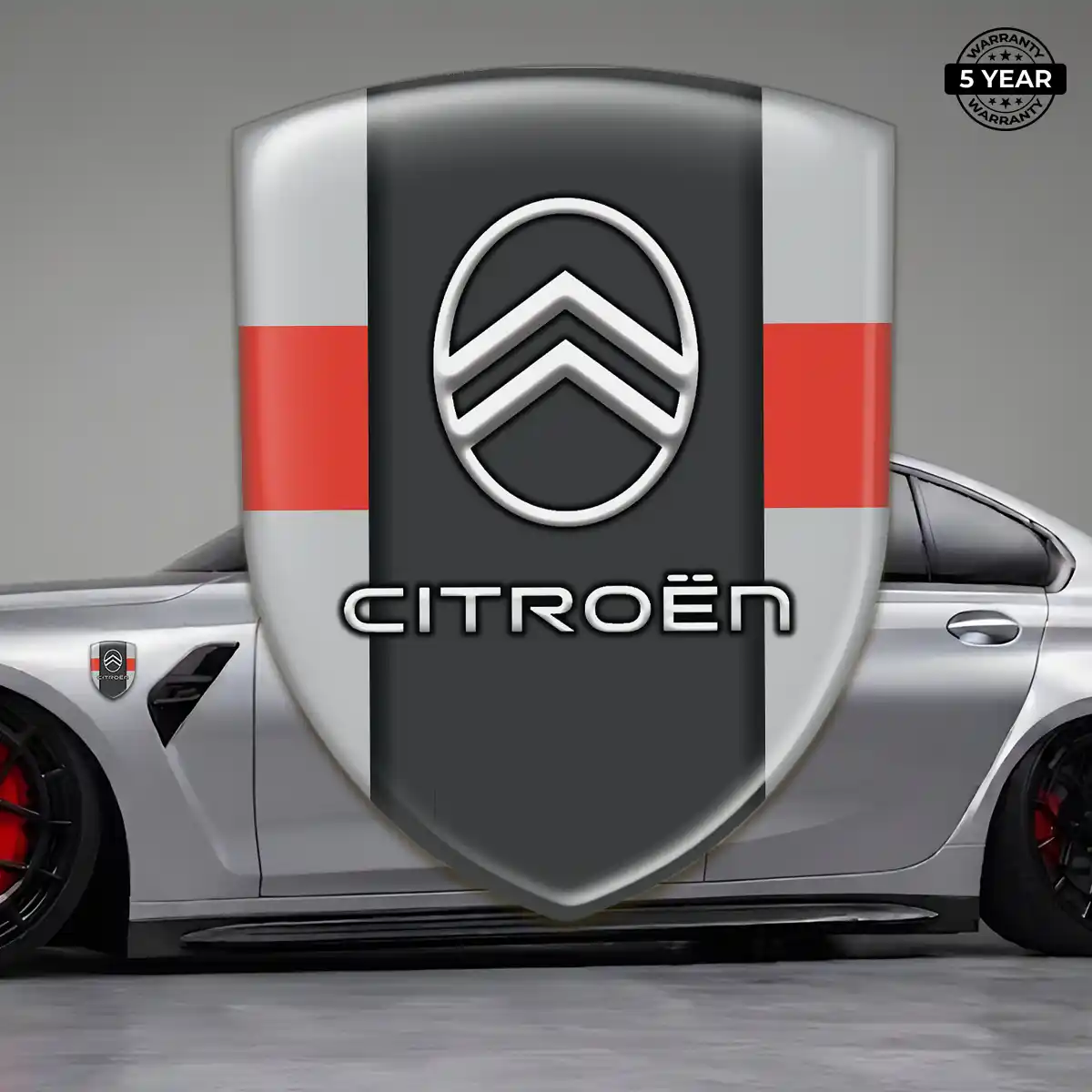 Citroen Crest Emblem Sleek Style