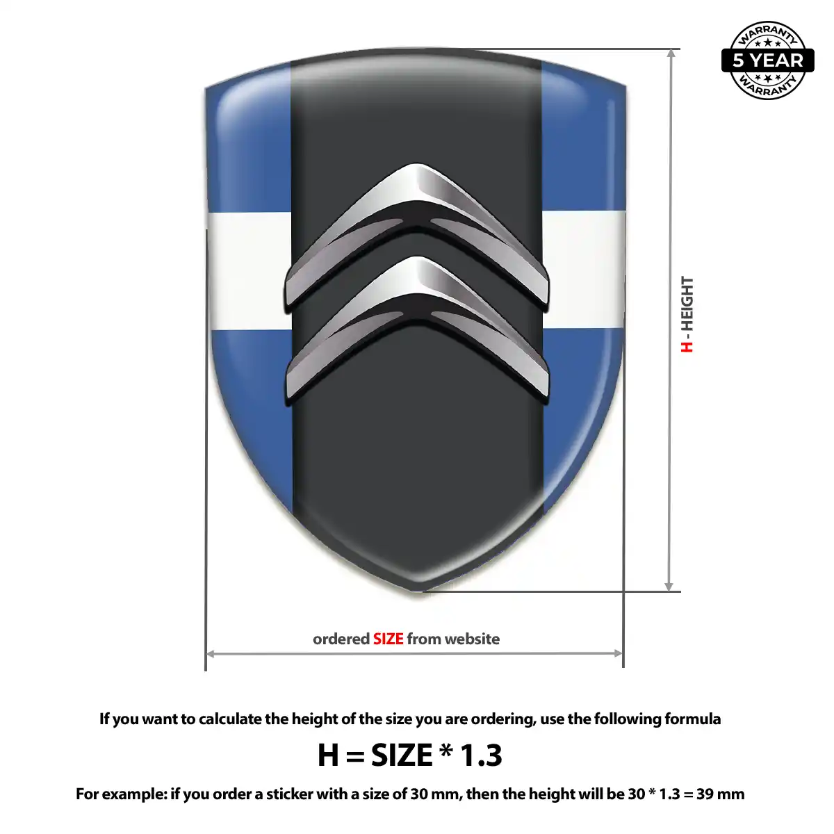 Citroen Crest Emblem Superior Craft