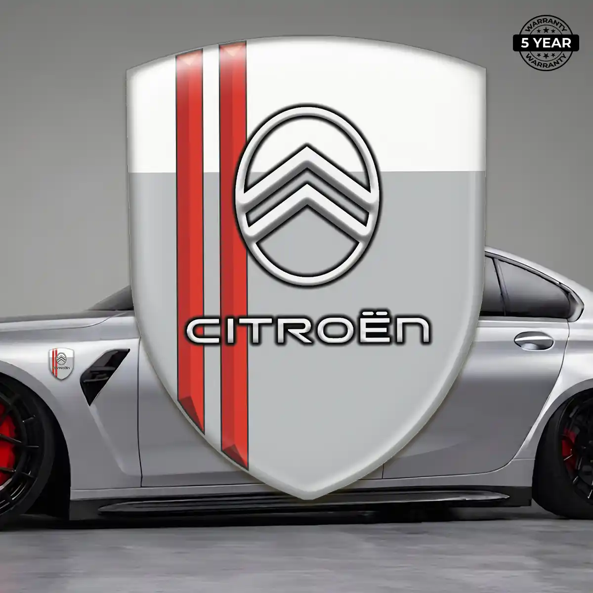 Citroen Crest Logo Emblem Cabin Style