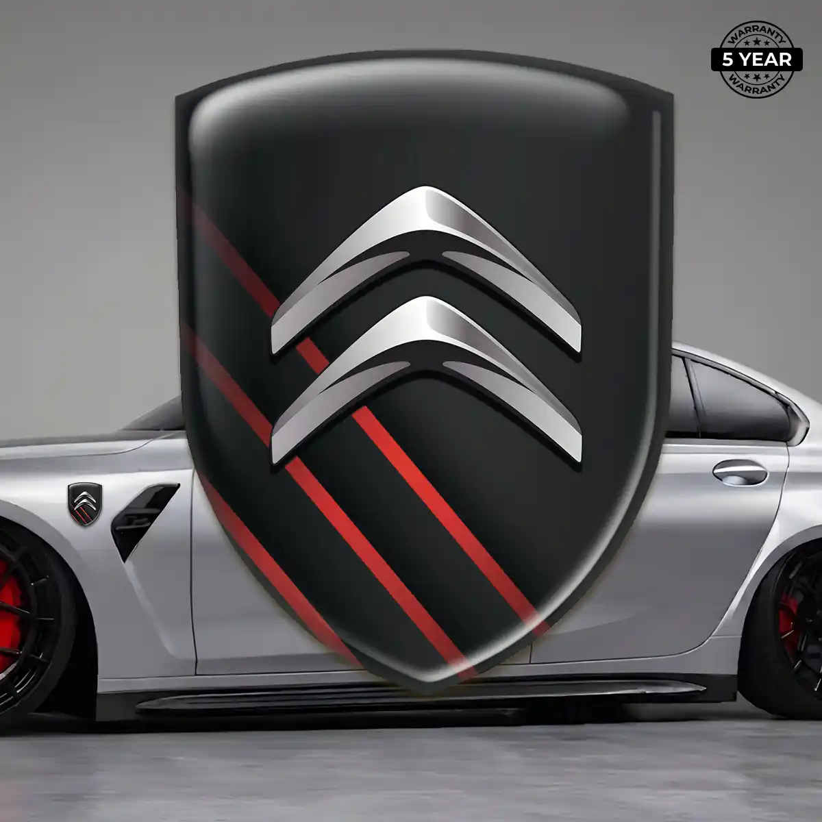 Citroen Crest Logo Emblem Interior Luxe