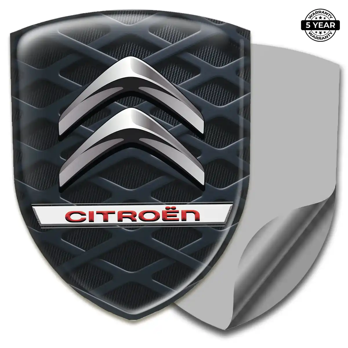 Citroen Crest Logo Emblem Outer Style