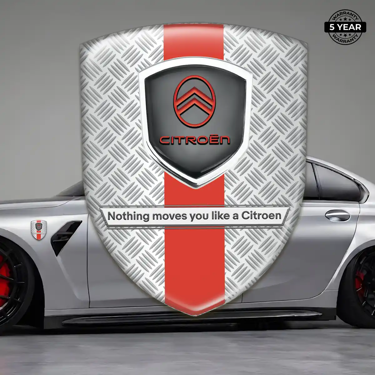 Citroen Crest Logo Emblem Resin Luxe
