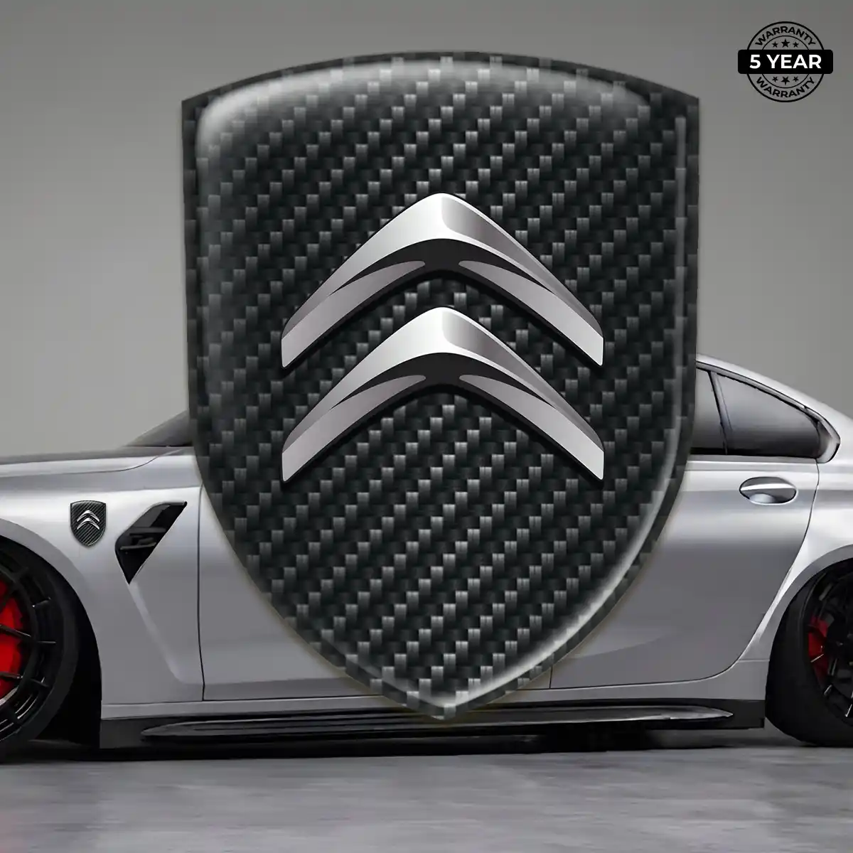 Citroen Domed Badge Elite Finish