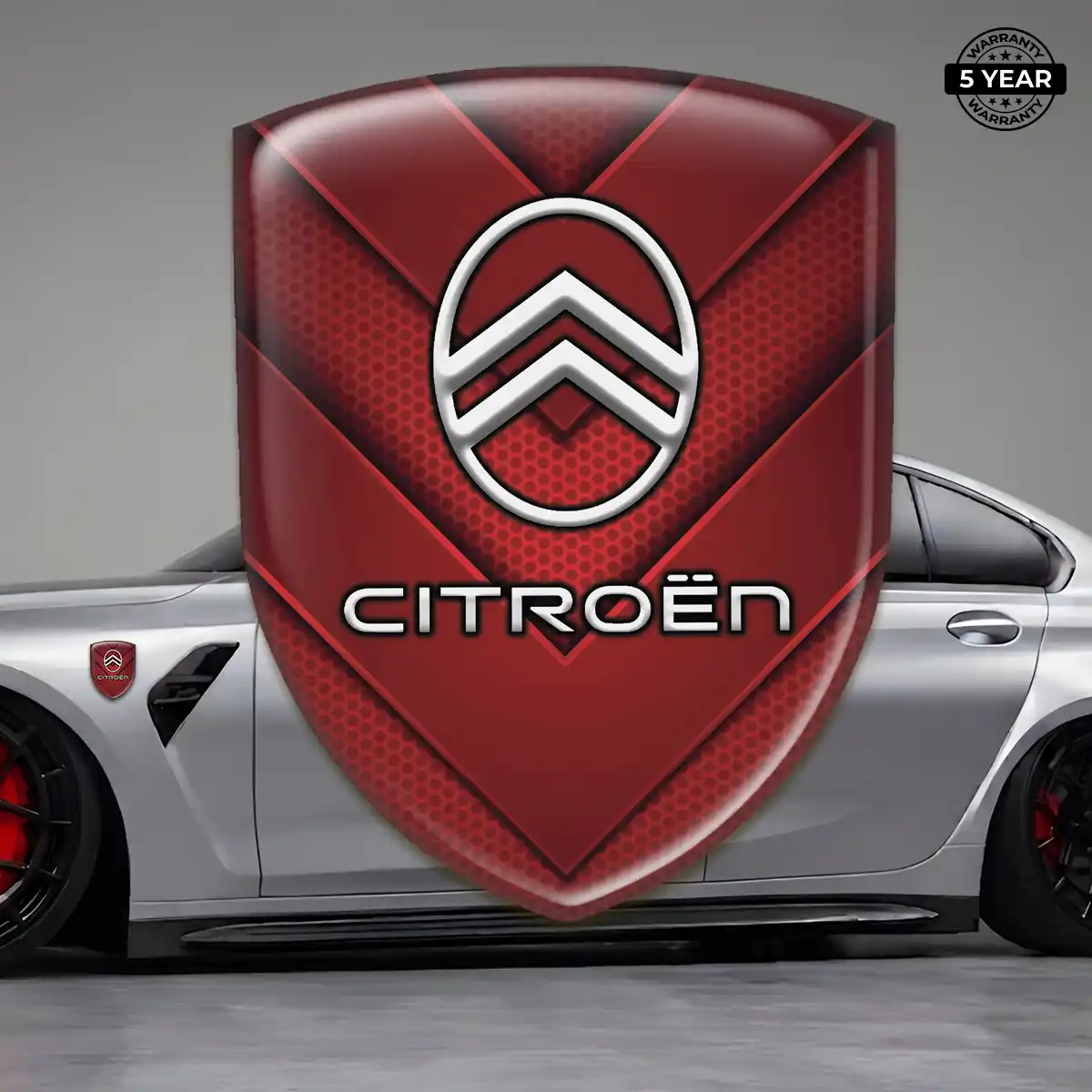 Citroen Domed Badge Interior Elegance