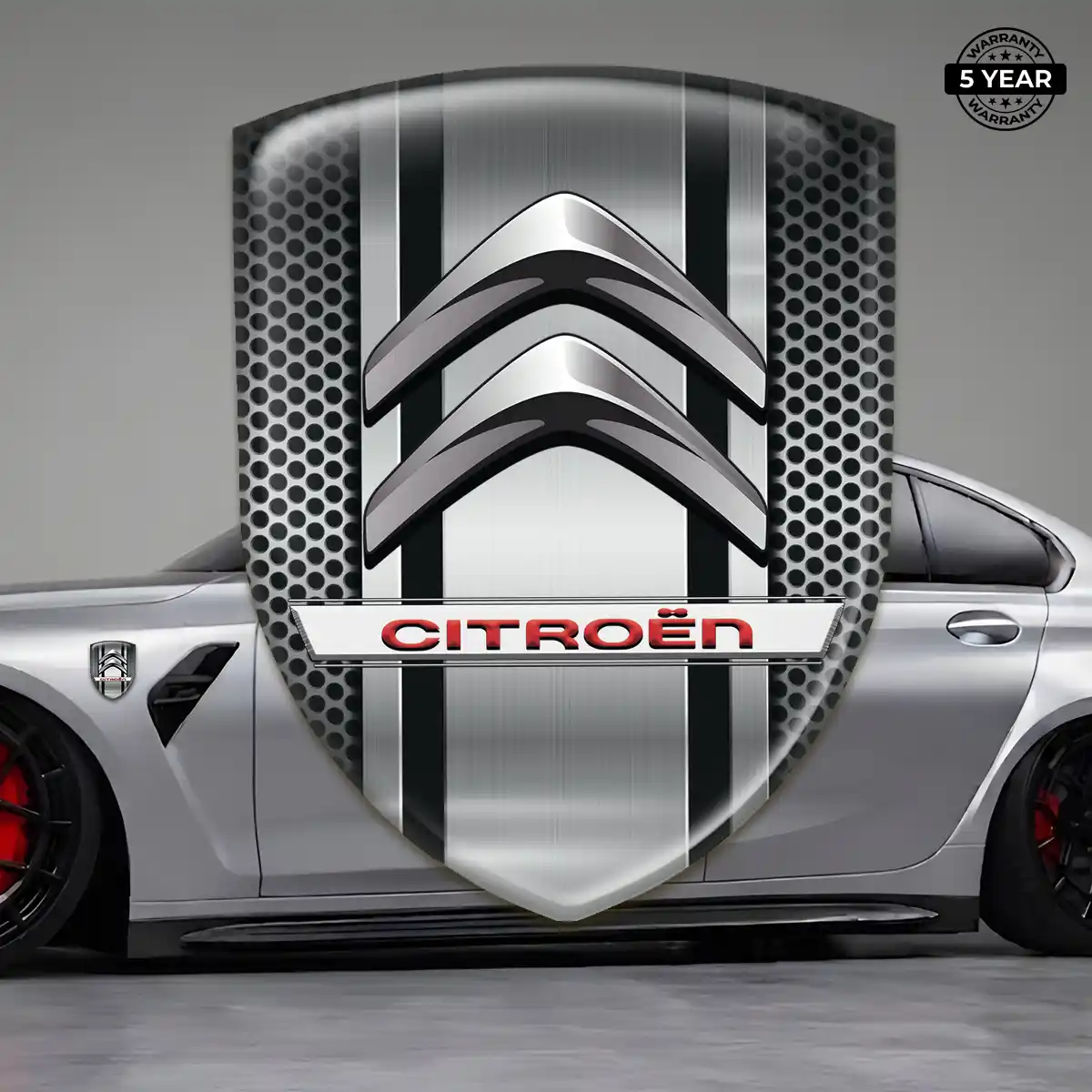 Citroen Domed Badge Premium Dome