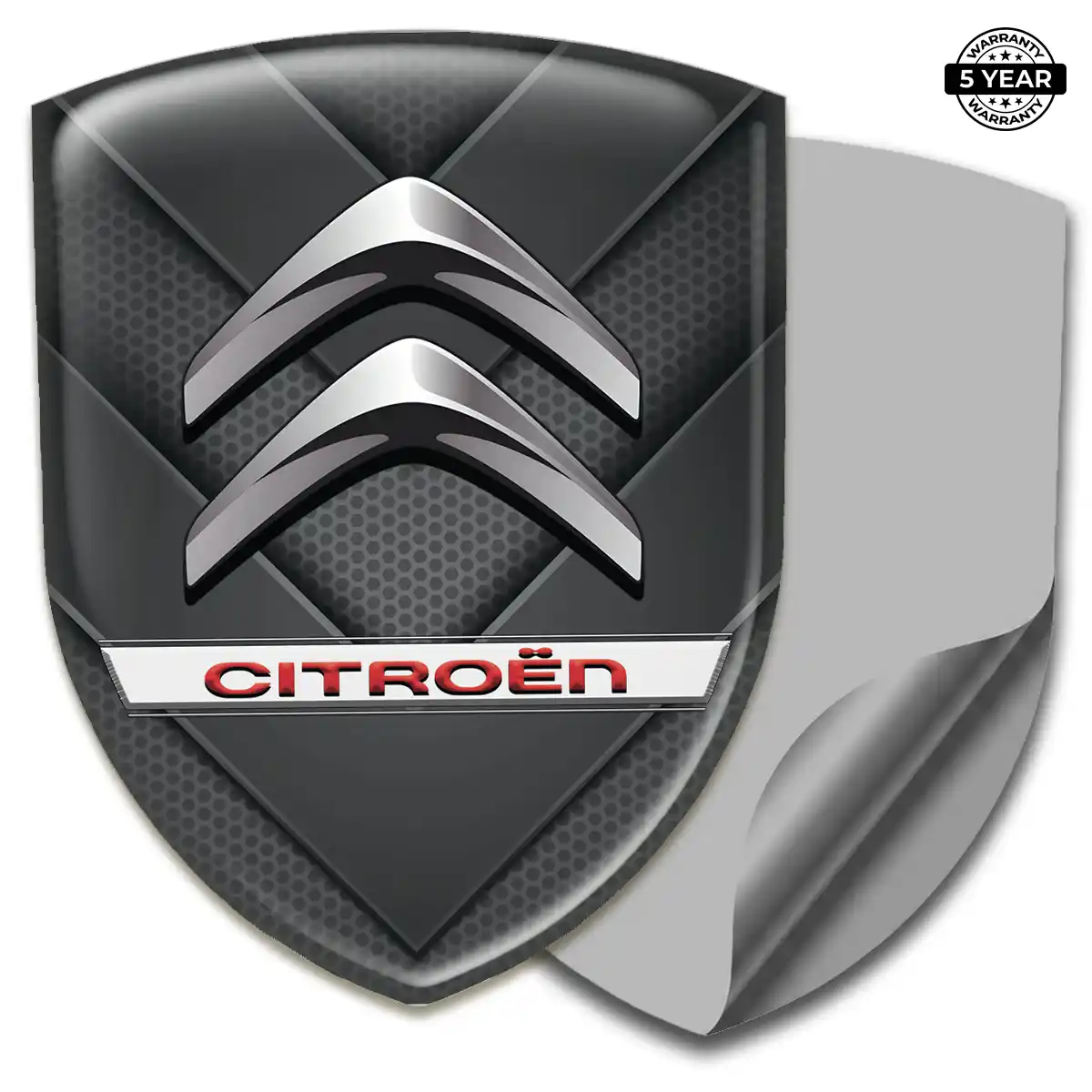 Citroen Domed Badge Refined Design