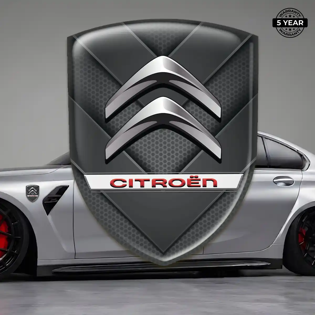 Citroen Domed Badge Refined Design