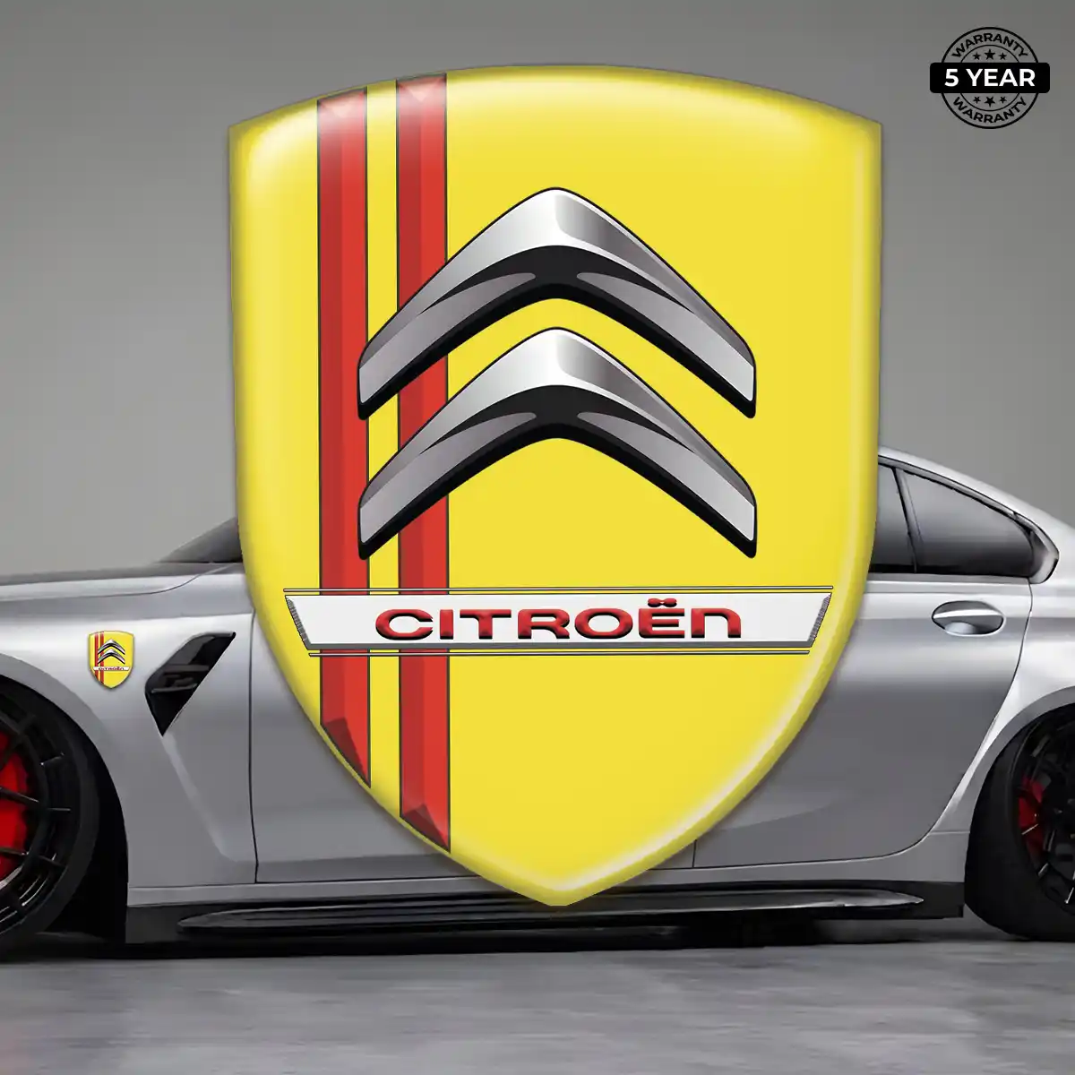 Citroen Domed Badge Resin Luxe