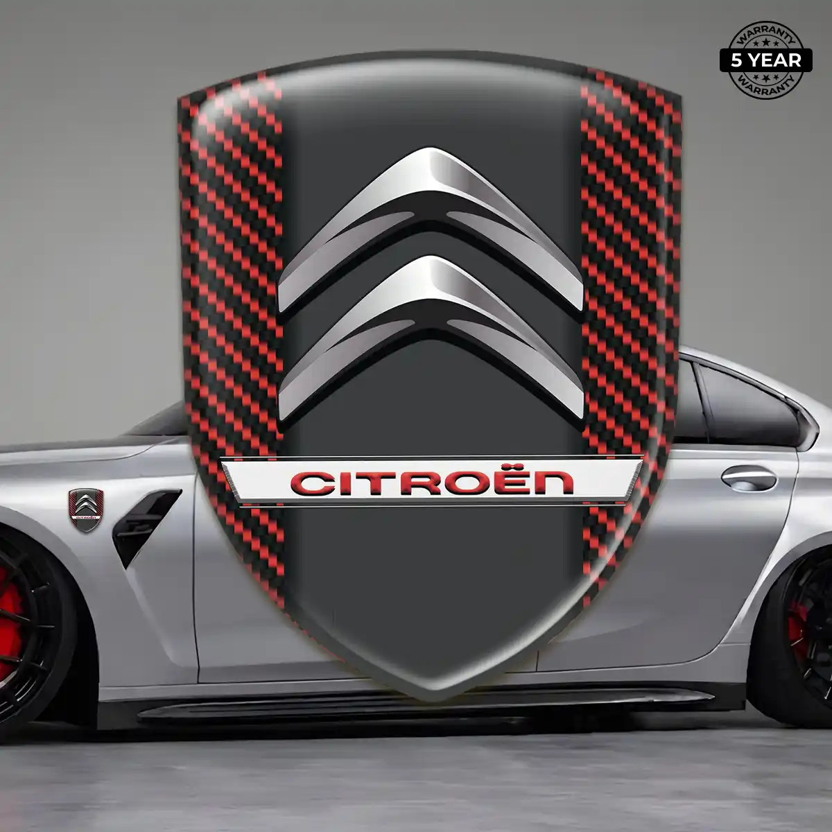 Citroen Domed Badge Sleek Style