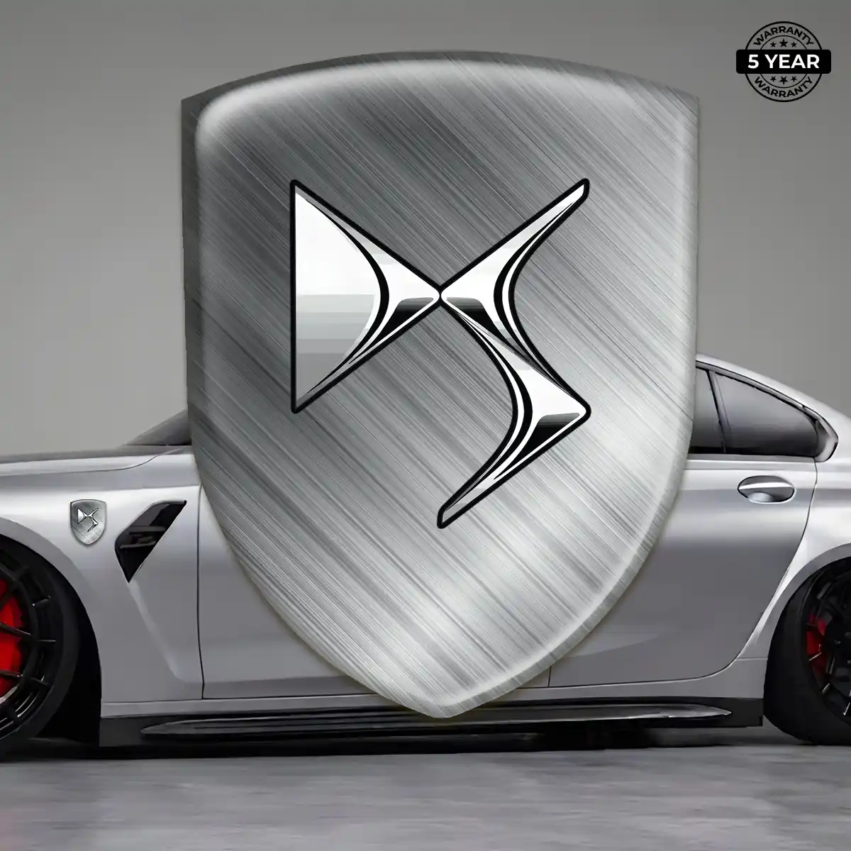 Citroen Domed Car Sticker Elite Finish