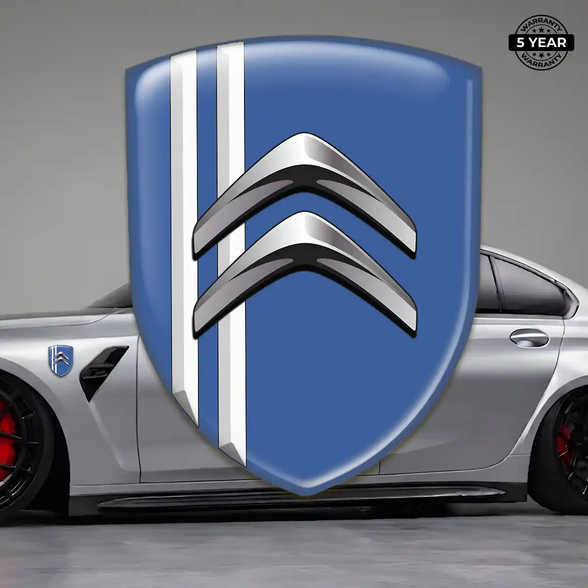 Citroen Domed Car Sticker Interior Luxe