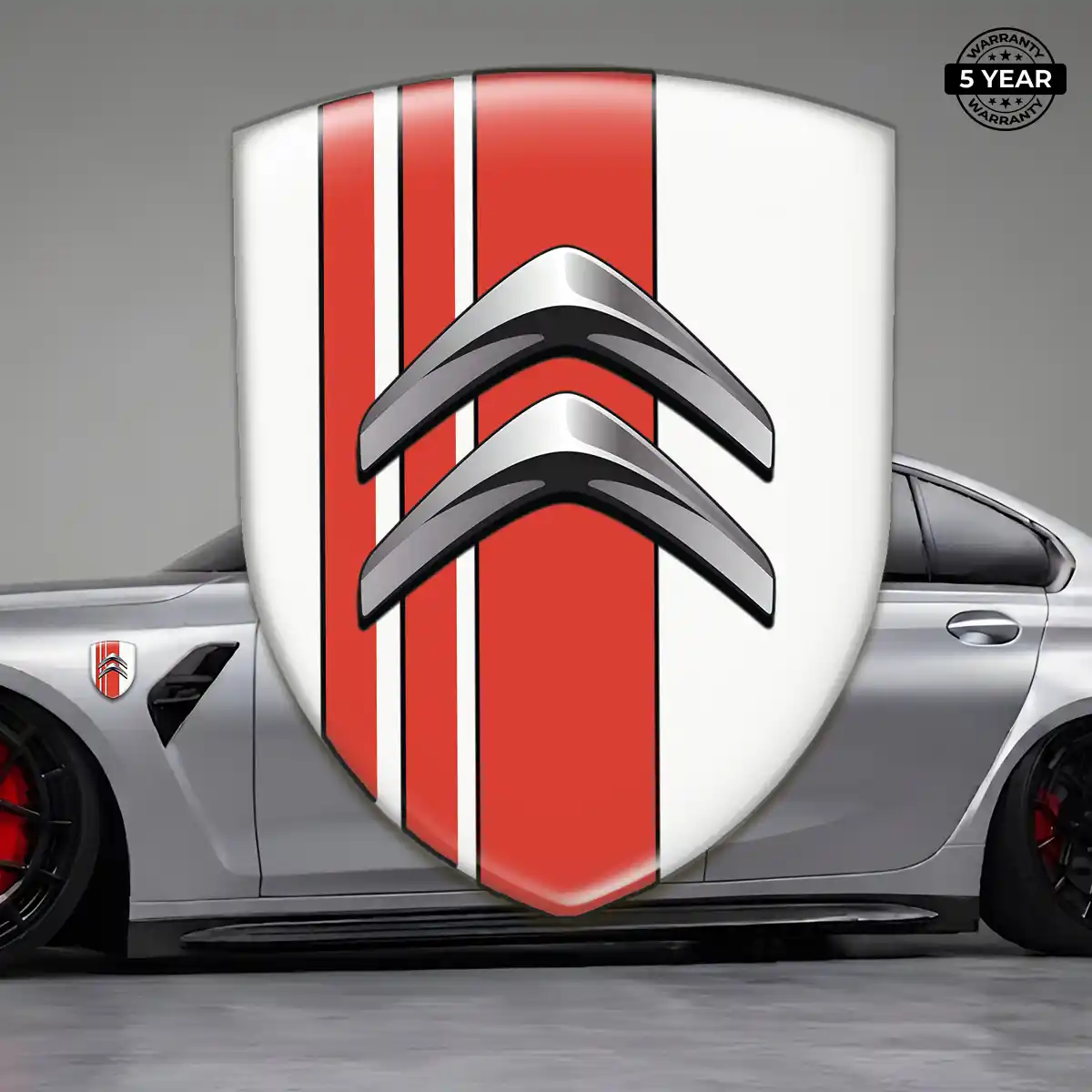 Citroen Domed Car Sticker Noble Edition
