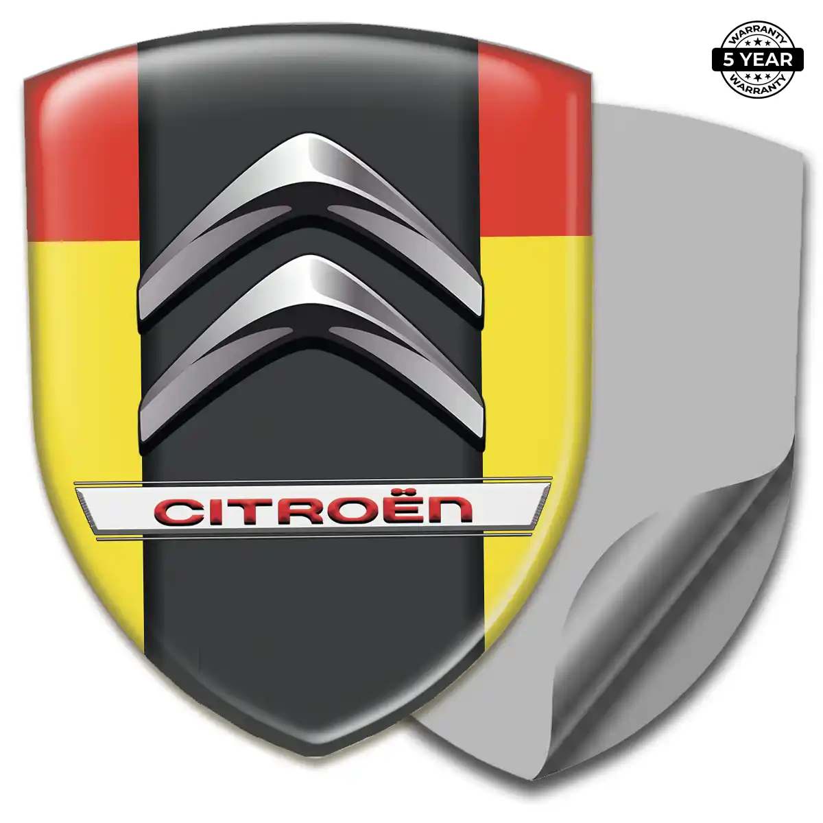 Citroen Domed Car Sticker Opulent Line